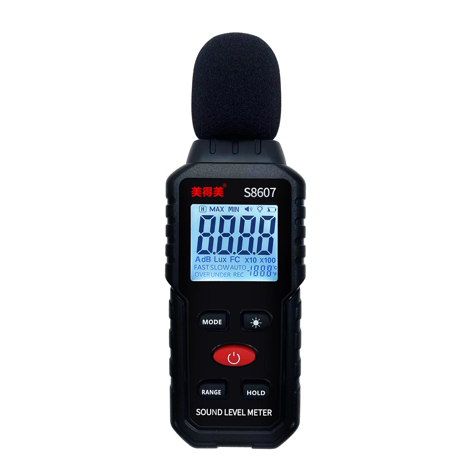 Sound Level Meter 30-130dB Decibel Meter Tester Digital Noise Meter Measuring Instrument