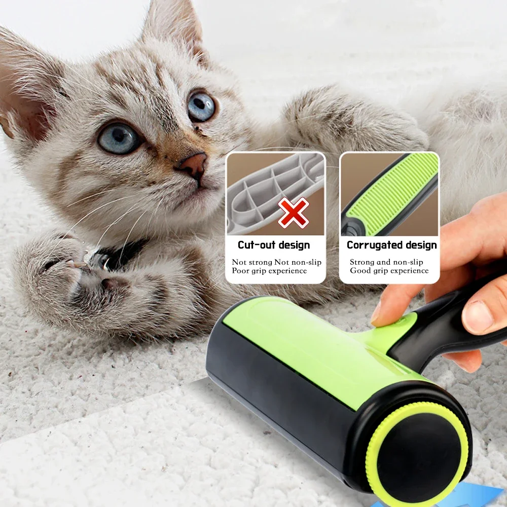 

Fluff Roller Dog Hair Remover Pet BrushRemoves Hairs Magic for Animal Wool Removal Cats Lint Clothing Cleaning Tools Supplies