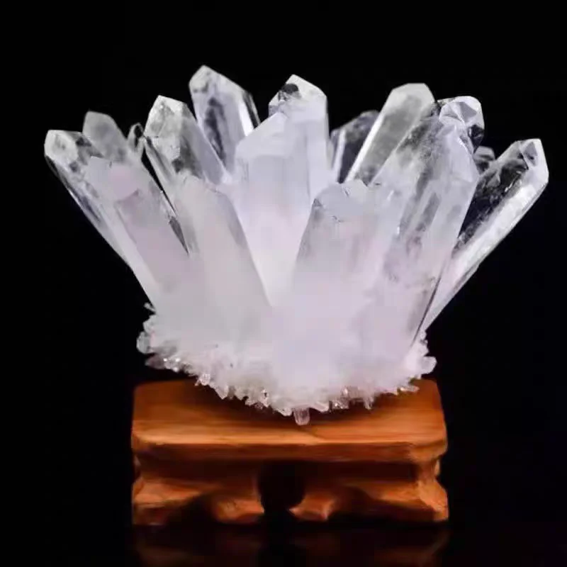 Natural White Crystal Stone, Bohemian style, exquisite home office ornaments