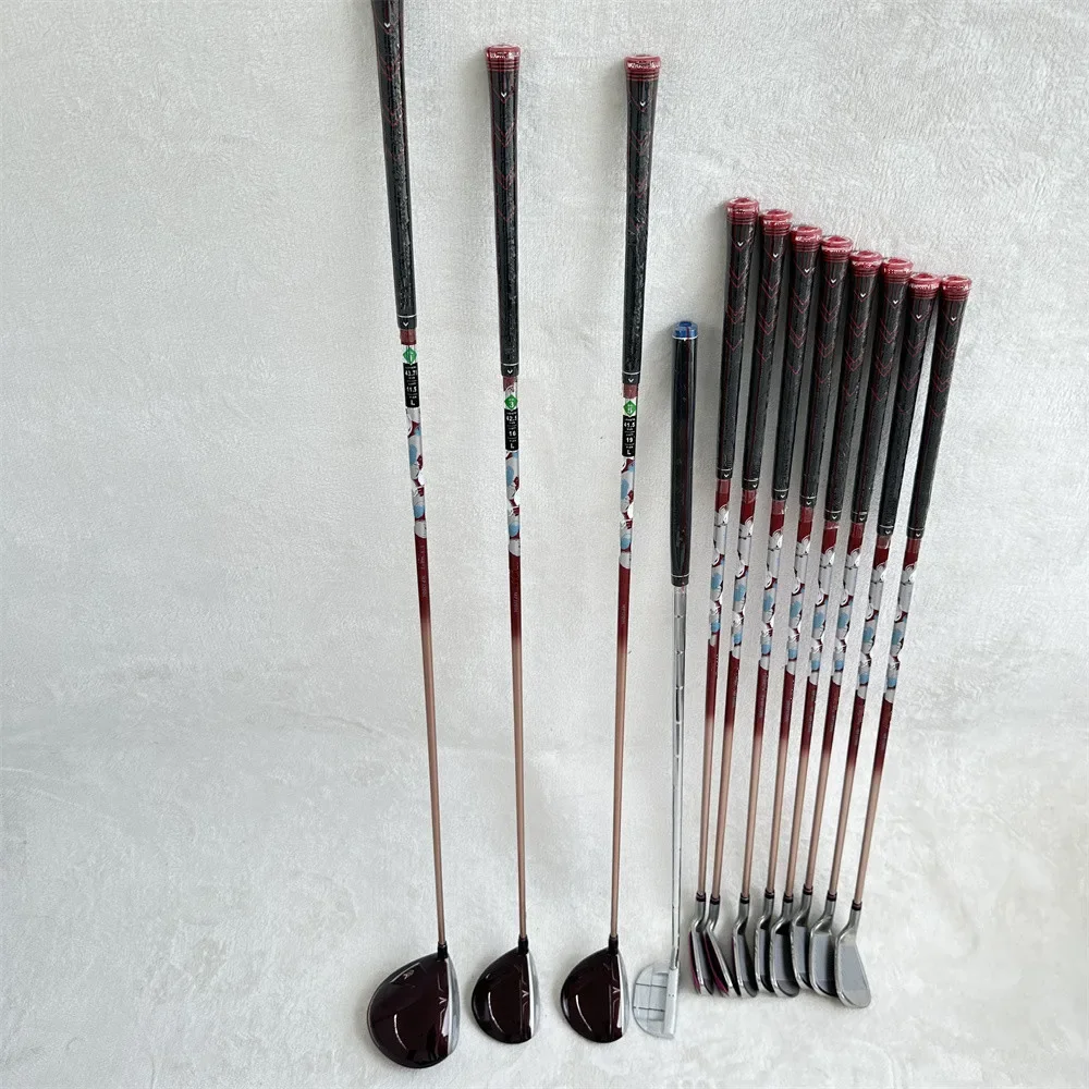 

Women M.1200 Golf Full Set 1200 Golf Set Golf Clubs Driver+3W5W+Irons+Putter L Flex Graphite Shaft With Covers