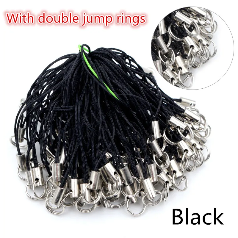 100-Piece Lanyard Strap with Lobster Clasp for Keychains and Bag Accessories