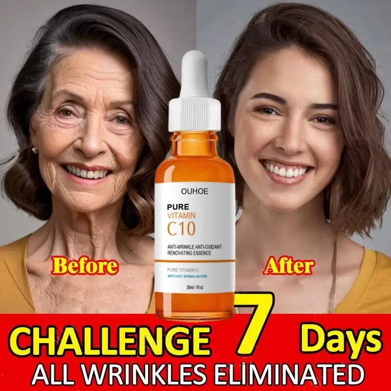 

Collagen Instant Wrinkle Removal Face Serum Lift Firming Skin Essence Neck Forehead Lines Anti Aging Brighten Beauty Skin Care