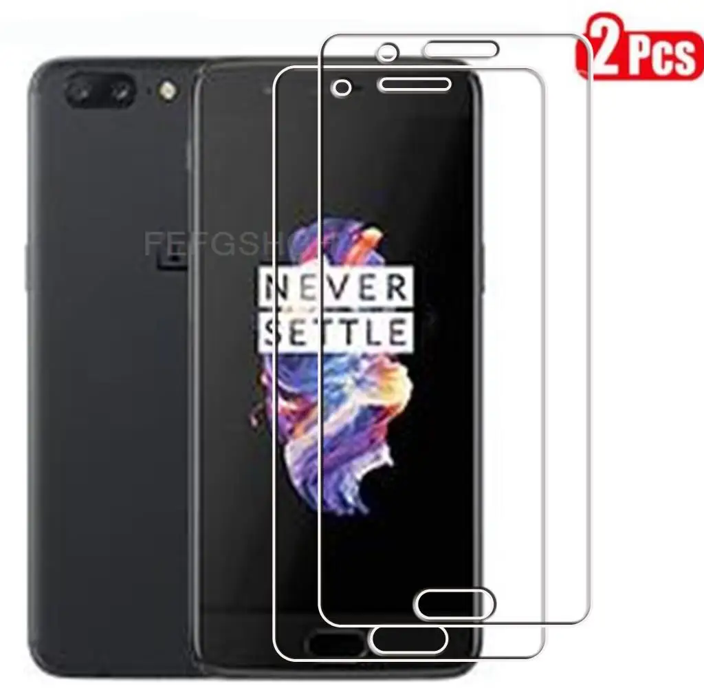 

HD Protective Tempered Glass FOR OnePlus 5 5.5" OnePlus5 One Plus A5000 Screen Protector Protection Cover Film