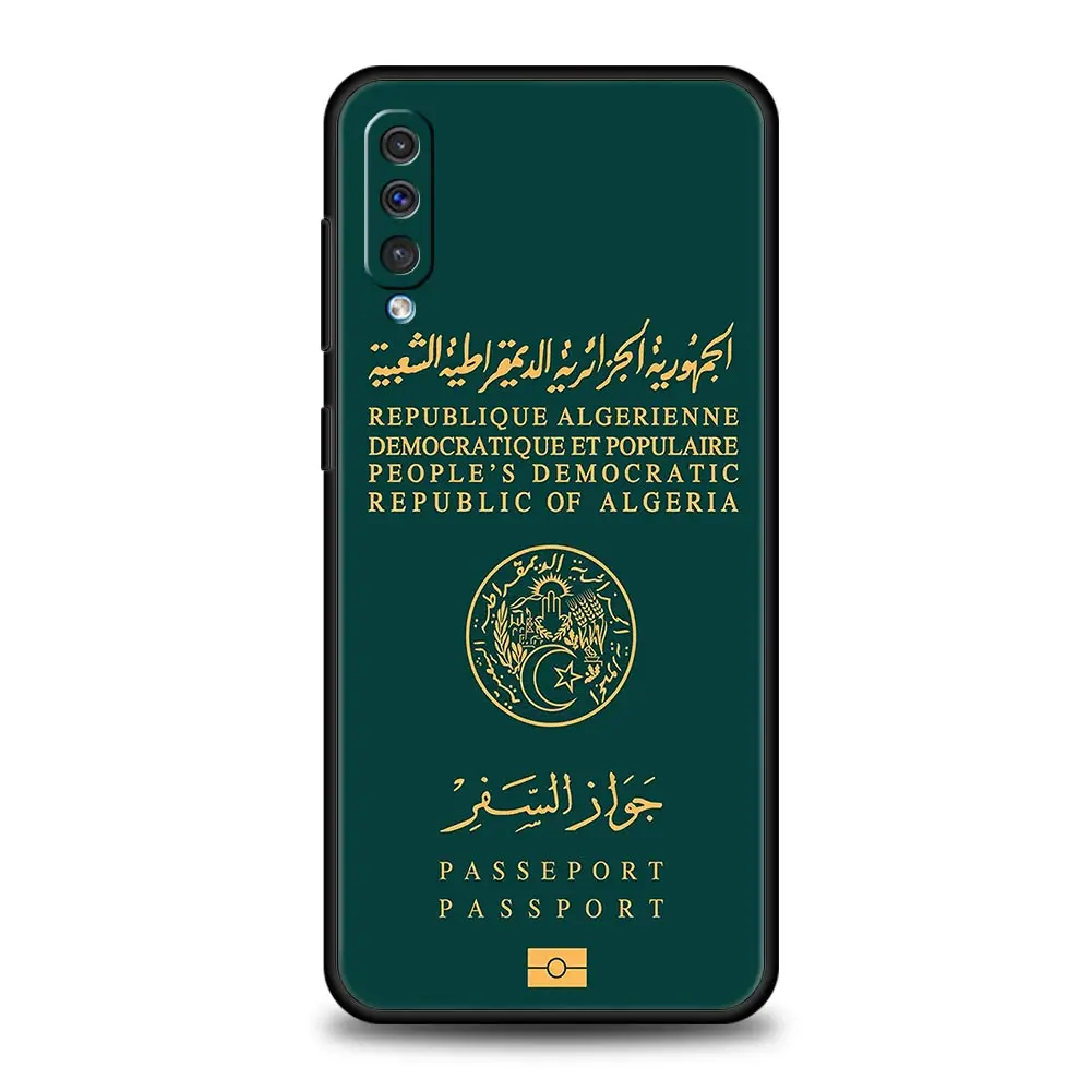 Algeria Passport Design Phone Case