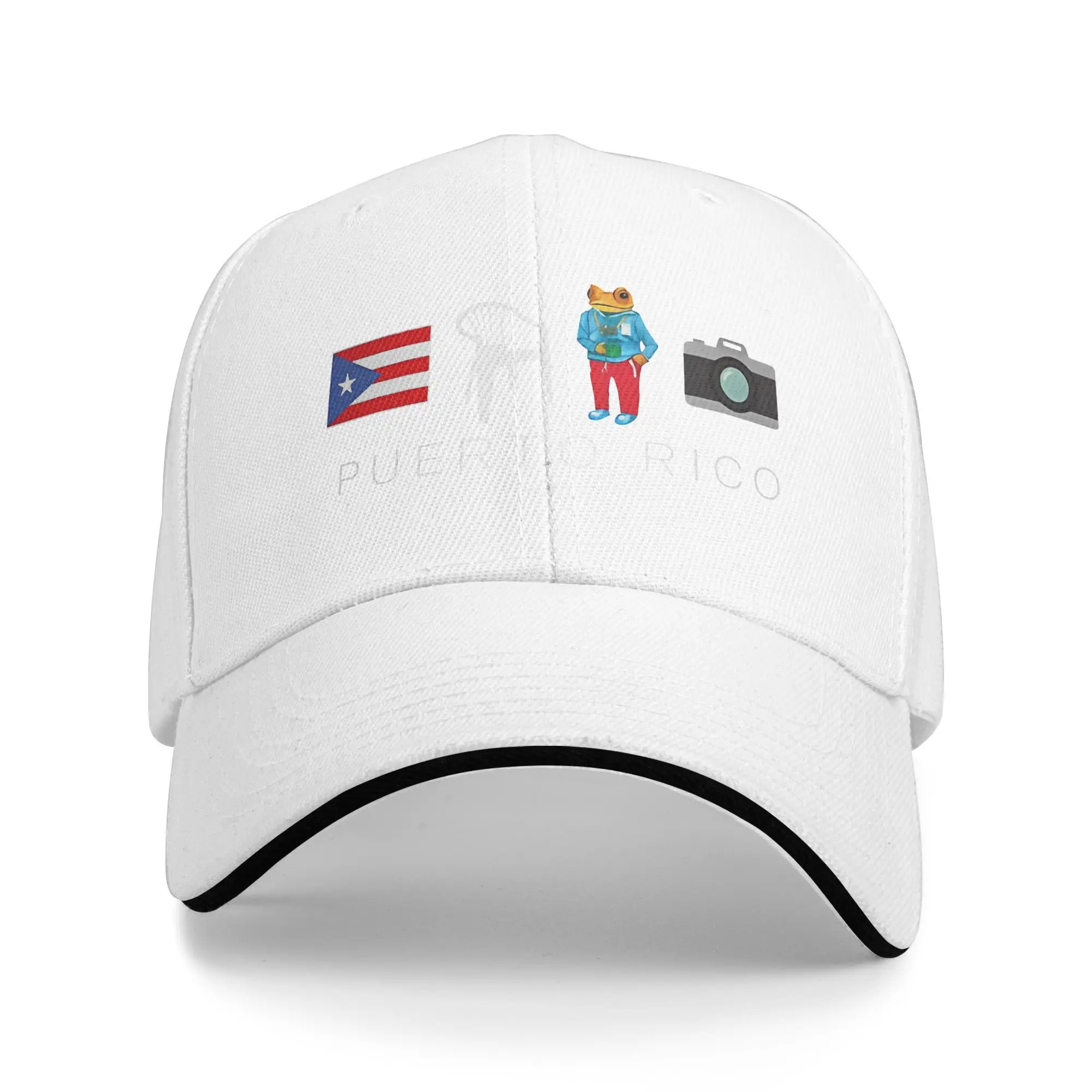 Retro DtMF Puerto Rico Bad Bunny Casquettes De Baseball Hommes Femmes