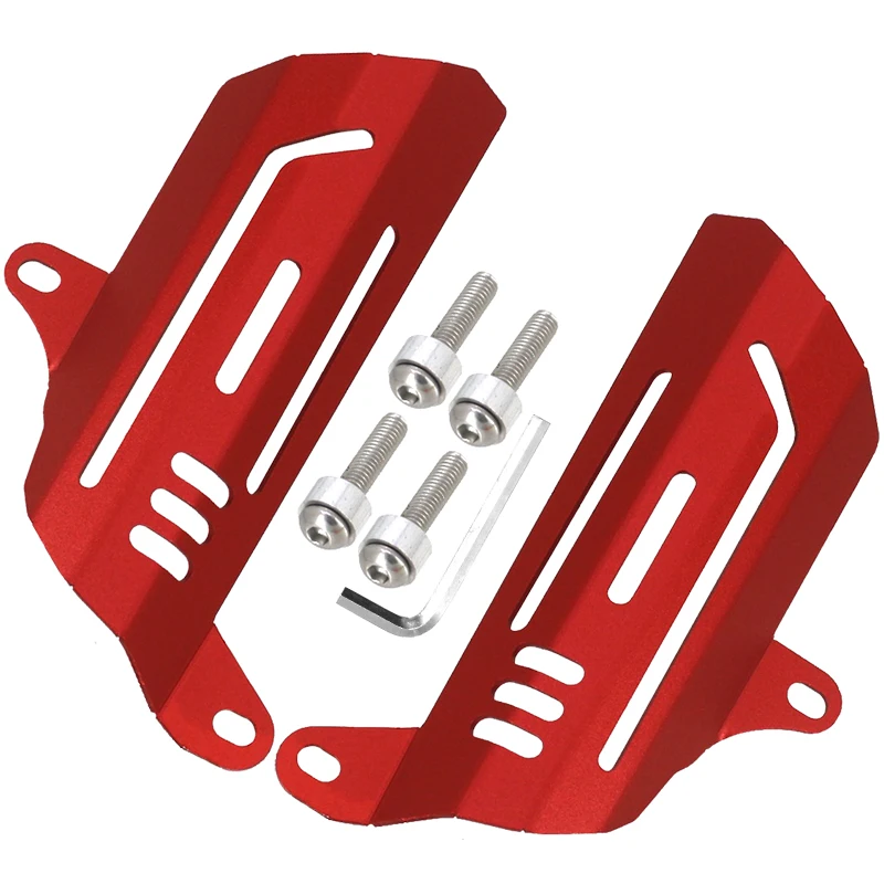 Motorcycle Front Fork Guards & Shock Absorber Protection Cover Frame Protector Accessories