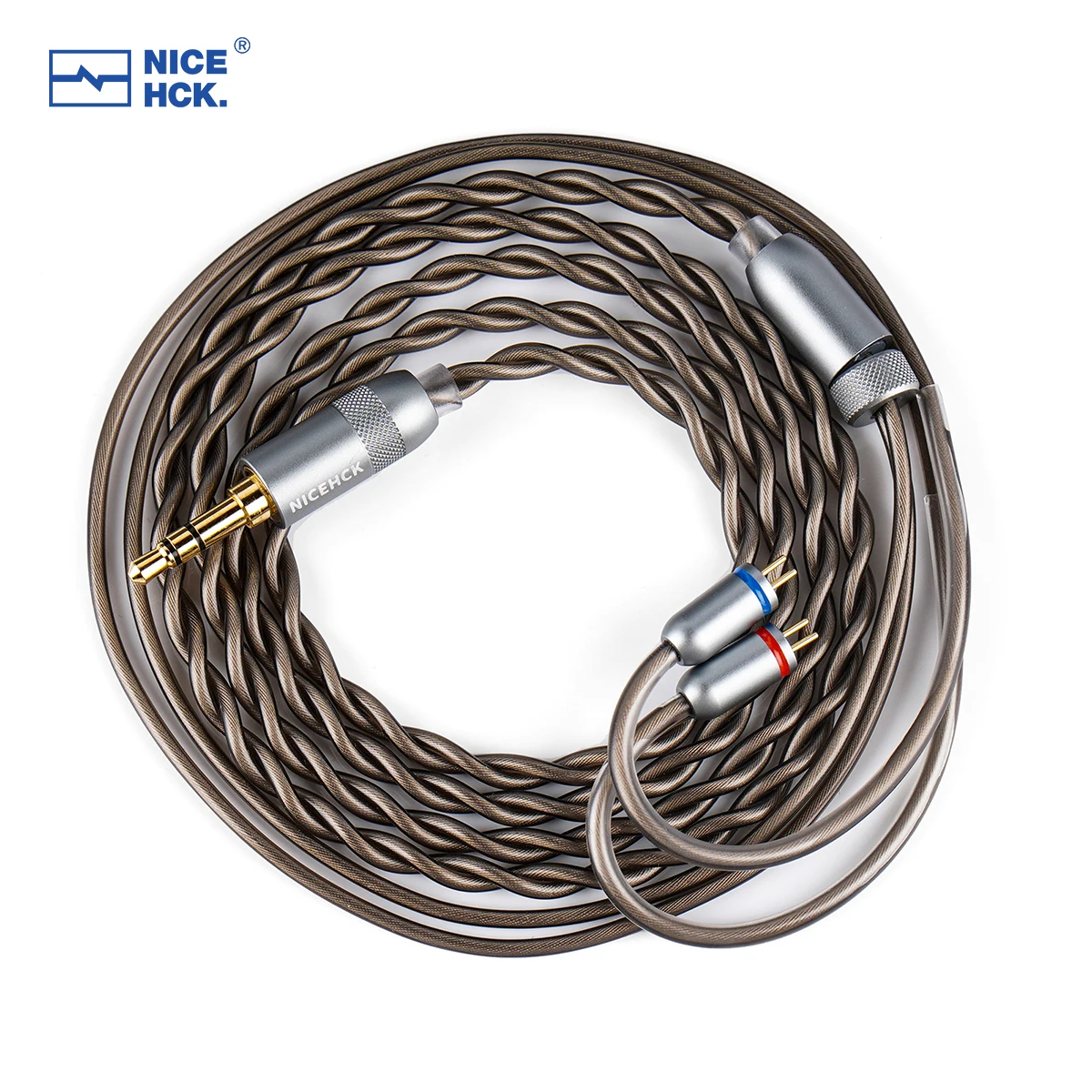 NICEHCK NX8 オリジナルケーブルプレミアム OCC + シルバーメッキ混合