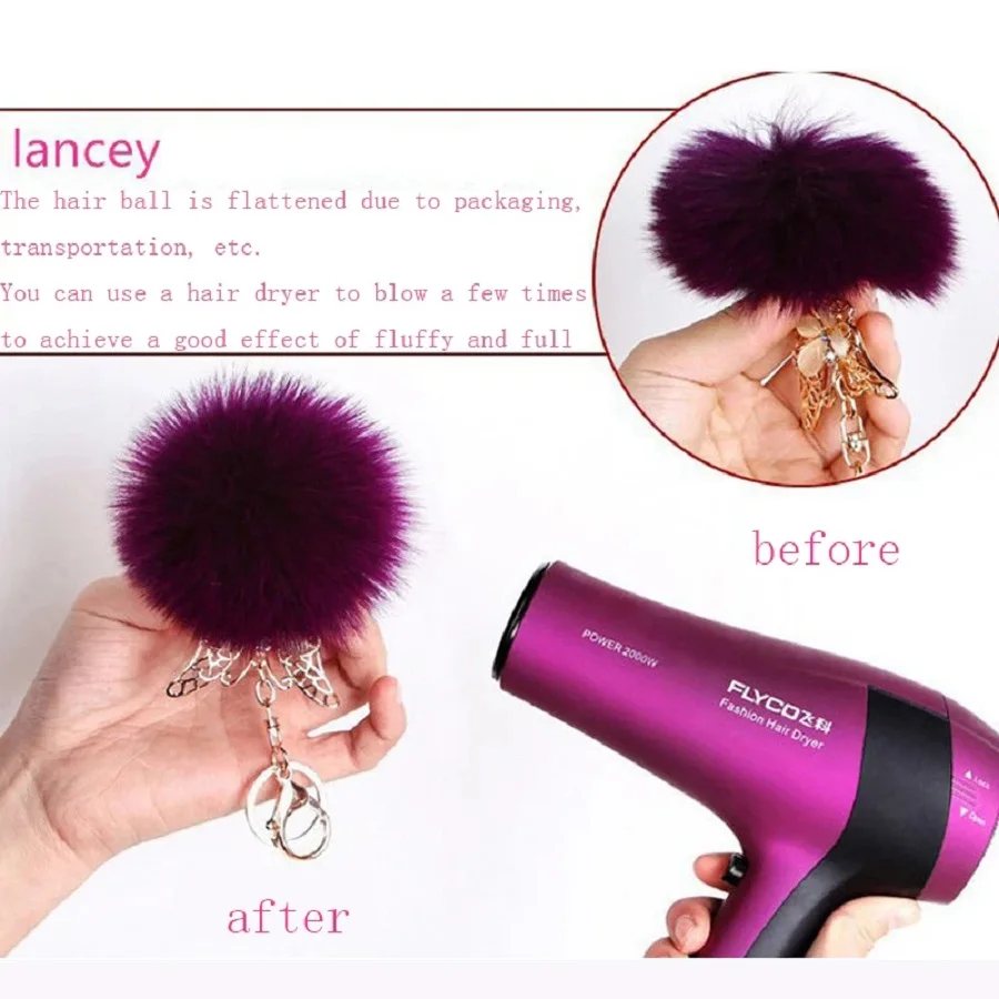 5pcs 5cm Artificial Fluffy Soft Pompom Plush Pom Poms Ball Handmade For Keychain Gloves Ball Clothing Diy Sewing Supplies cheerleading pom poms,mink fur pompoms