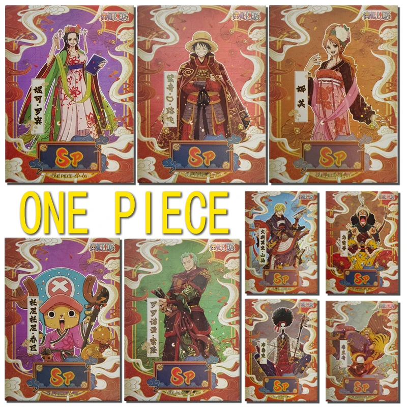 Nuovo Anime One Piece Sp Card Monkey D Rufy Nami Nico Robin Tony Tony Chopper Brook Game Collection Regali Di Natale Di Compleanno