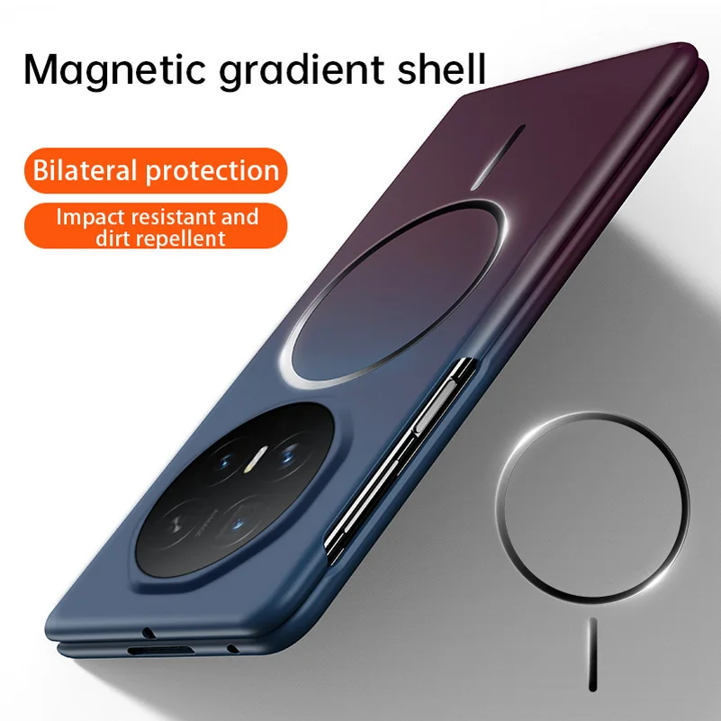 Delicate Gradient Strong Magnetic Phone Case - Skin-Friendly, Slim Protective Cover