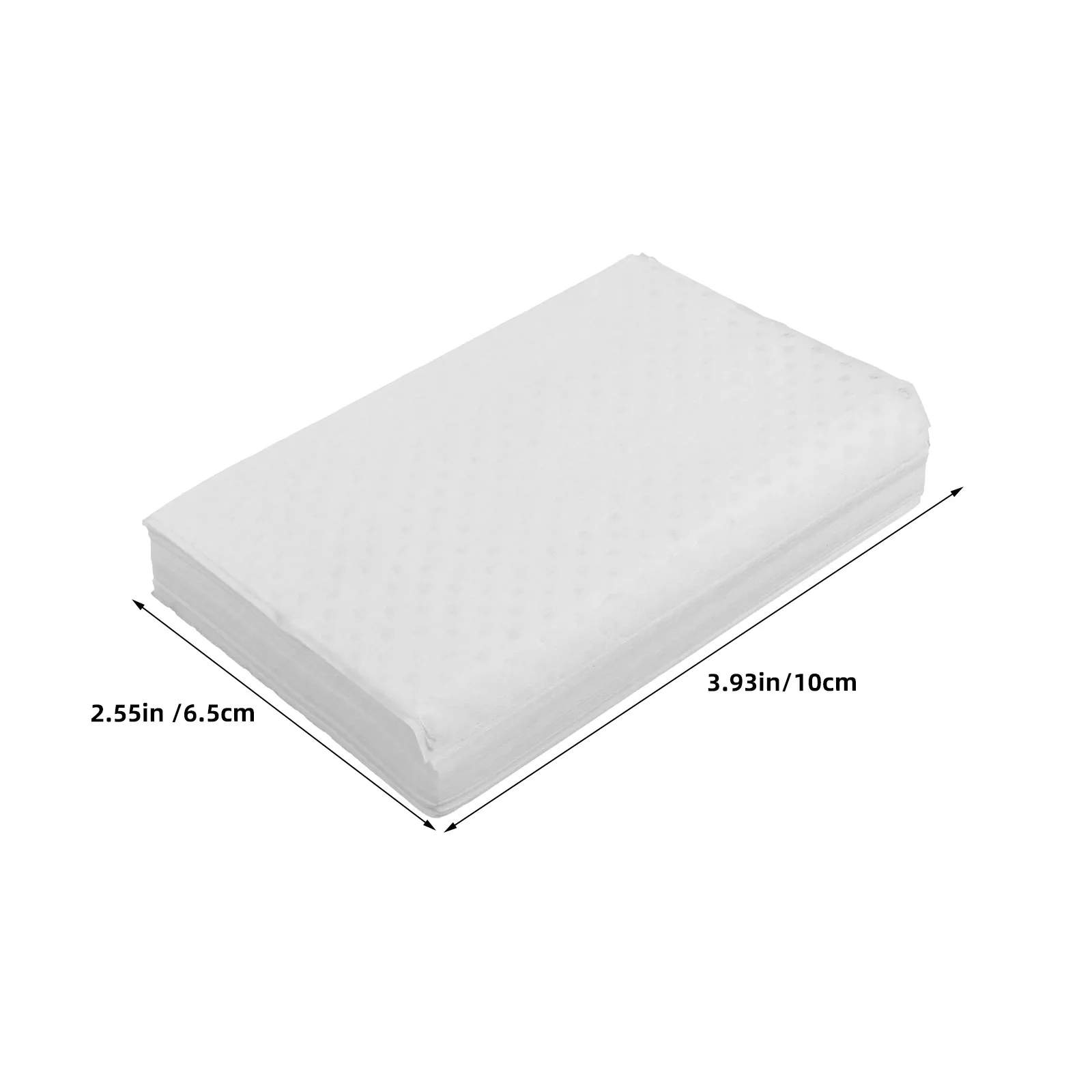 2000개 헤어 펌 페이퍼 100x65mm 살롱 펌 롯드 페이퍼 통기성 엔드 래핑 티슈 시트 (짧은 머리 컬링용)