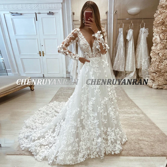 Stephanie Williams Ruffles Wedding Dress – Elarose Sweet Weddings | All  Rights Reserved | Developed by DIGITALCRYSTAL MEDIA |