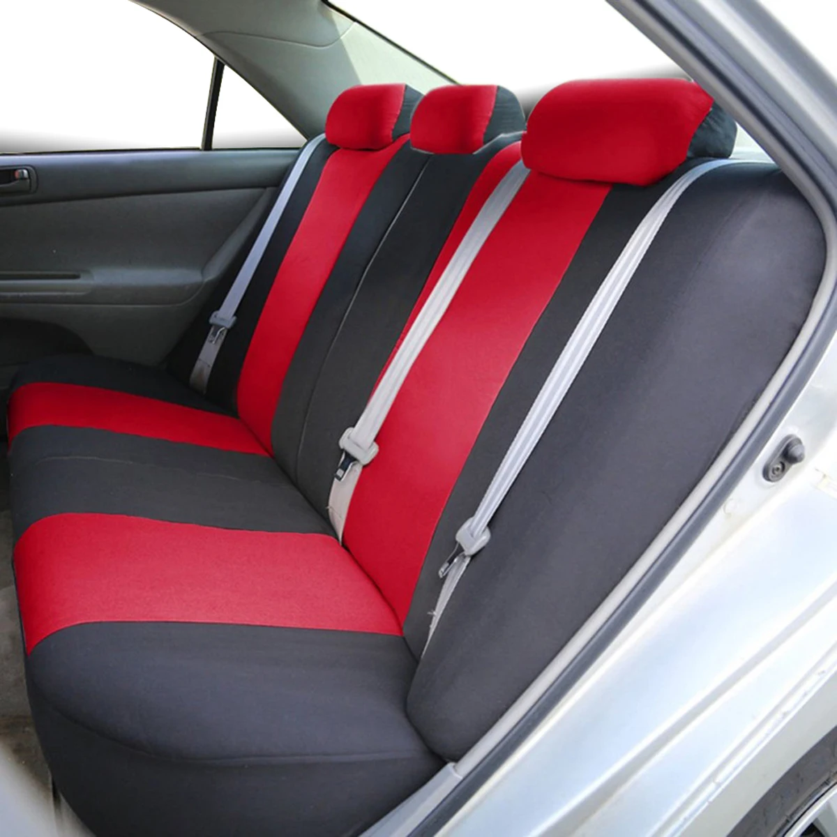 Four seasons fashion universal 9 pcs car seat cover polyester fabric car seat cover