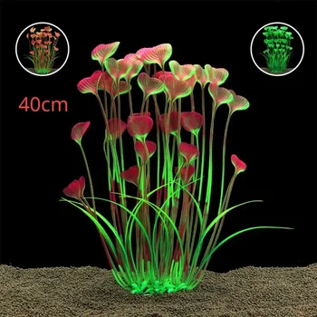 Lush Artificial Aquarium Grass Plant 1