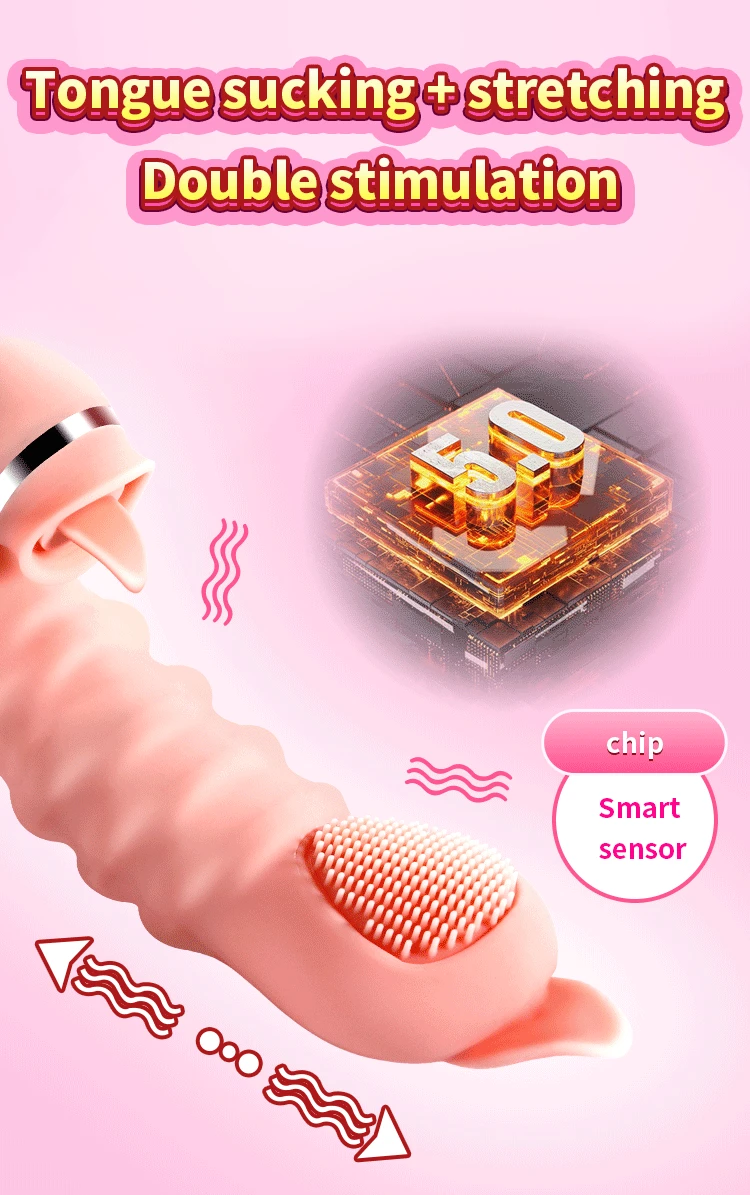 Dildo Neuer leistungsstarker Vibrator für Frauen G-Punkt-Kaninchenvibrator Zunge lecken Klitoris Stimulato_voghion.com