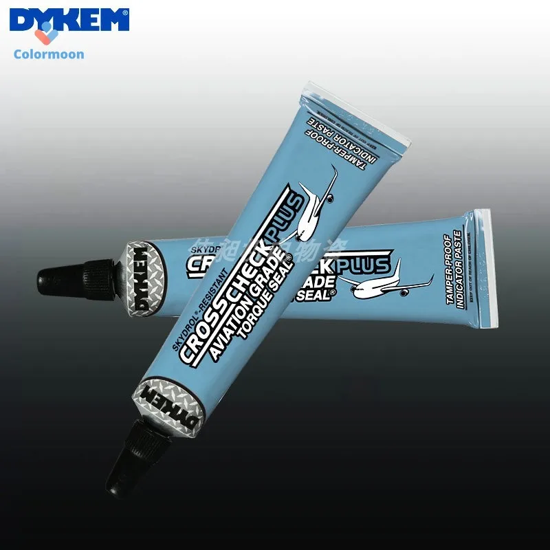 1pc DYKEM CROSS CHECK PLUS 항공우주 등급 토크 검증 볼트 마킹 펜-F-925용 방수, 페이드 방지 교체