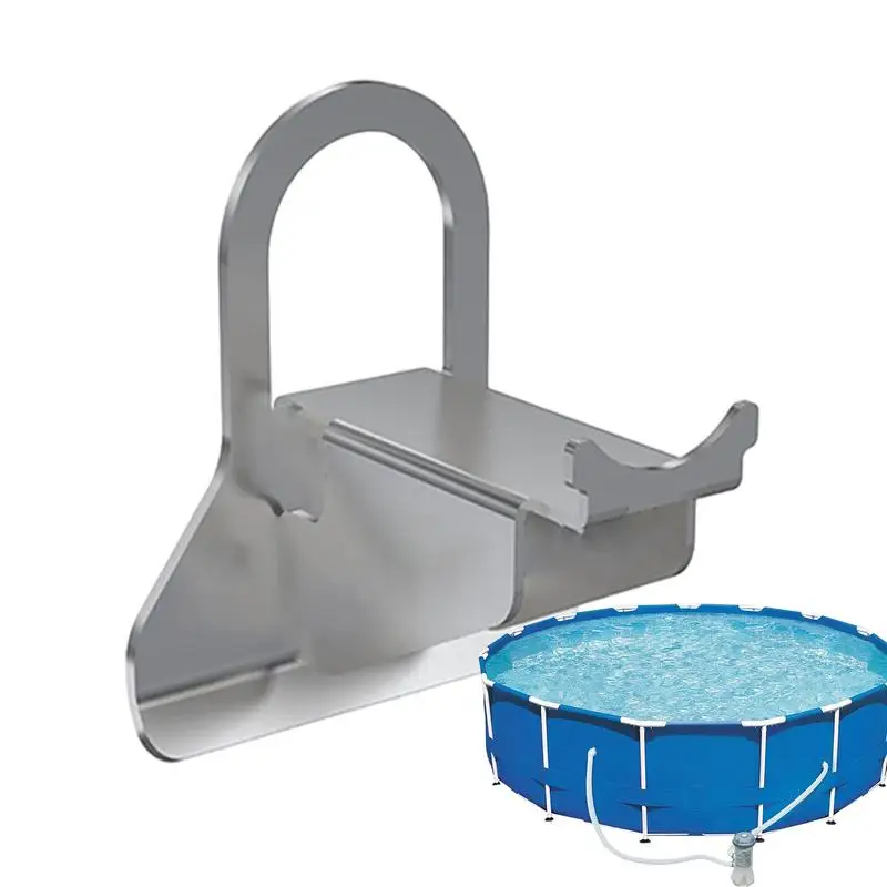 

Pool Hose Holder Stainless Steel Swimming Pool Pipe Secure Hose Clamps Pool Replacement Parts Pool Pipe Holders For Prevent Pipe