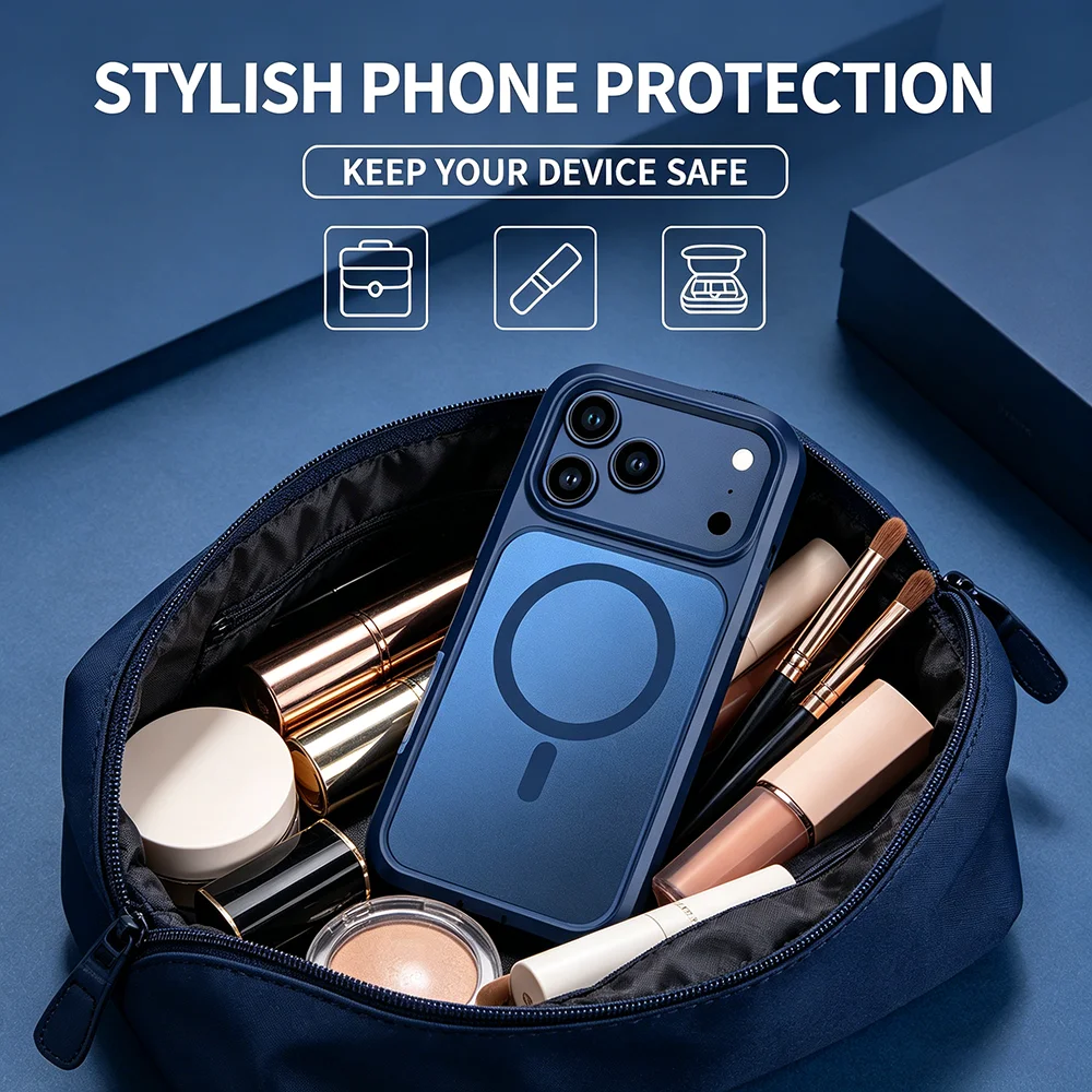 Military Grade Drop-Tested MagSafe Charging Armor Protective Phone Case, OTT-BOX Series