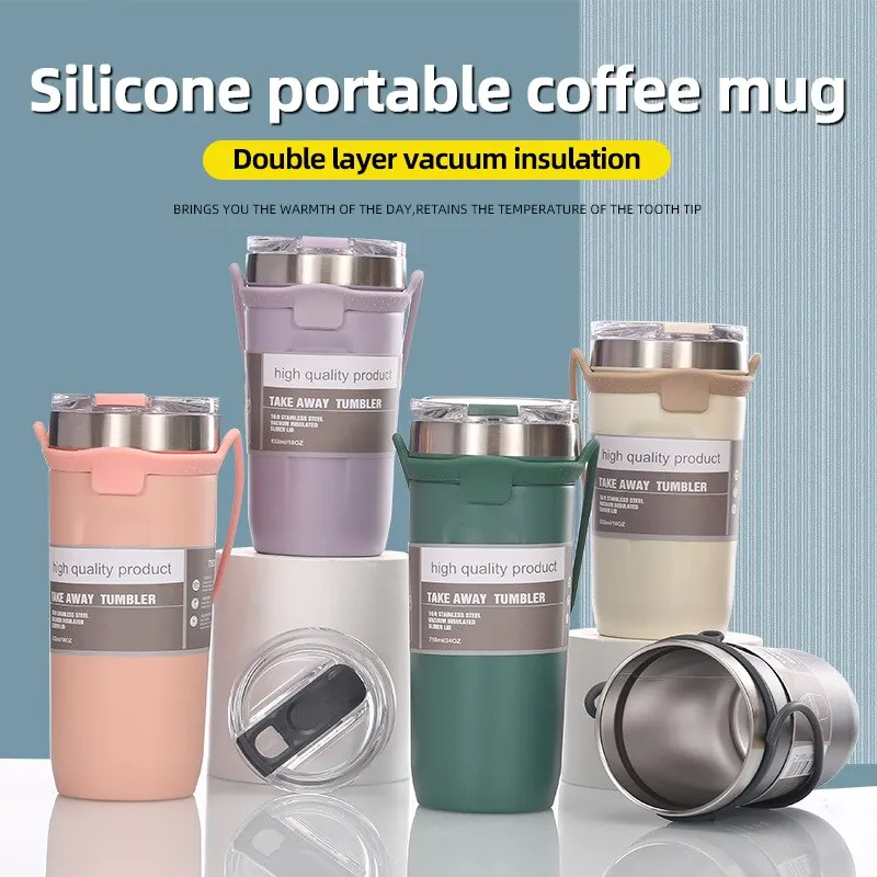 Practical Water Mug Double Layer Leakproof BPA Free Keep Warm/Cold Thermal  Mug - AliExpress