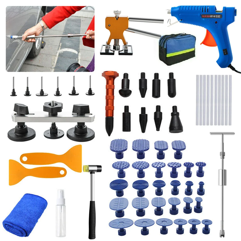 Outils de débosselage de voiture extracteur de bosses pistolet à colle – Image 5