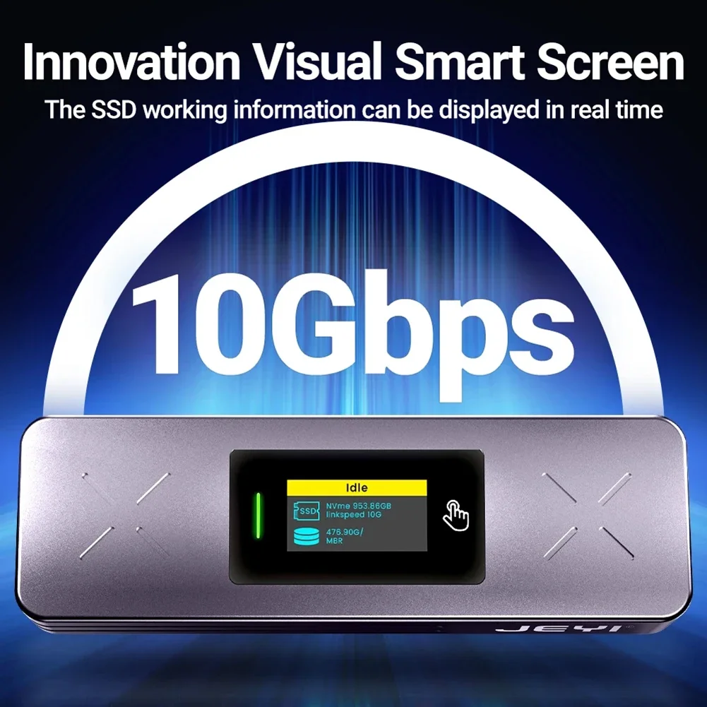    ϵ ̺ ̽, SSD HDD ϵ ũ ڽ, ƮϿ OLED ÷ ȭ, 10Gbps USB3.2 Gen2 M.2 NVMe/SATA