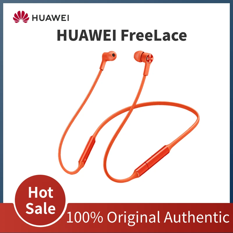 

Huawei FreeLace Wireless Earphone Original Bluetooth Sport Waterproof In-ear Memory Metal Silicon original Huawei Freelance