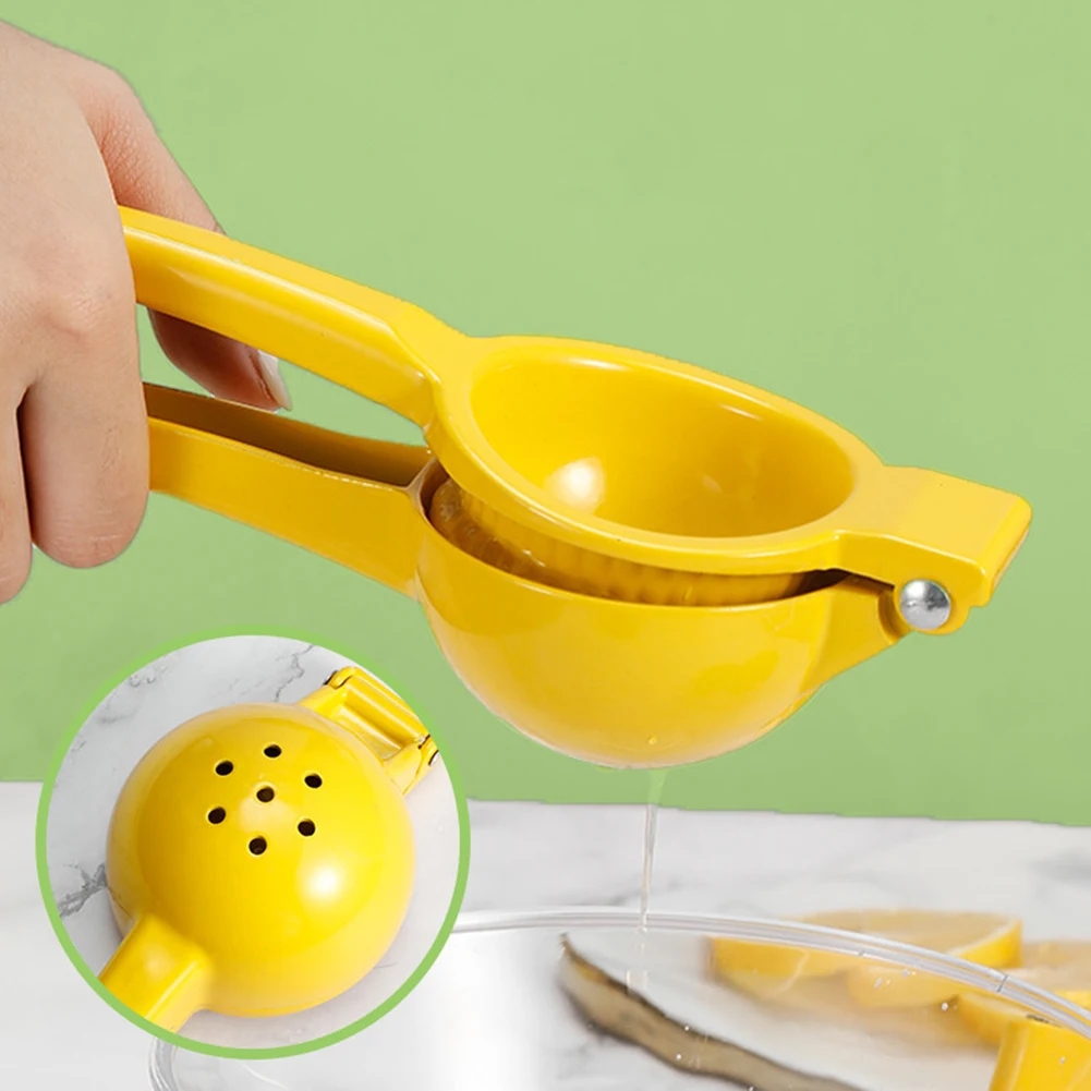 Manual Lemon Squeezer Press Fruit Juicer Orange Clip Home Easy to Clean Creative Portable Gadgets Practical Metal Kitchen Tool