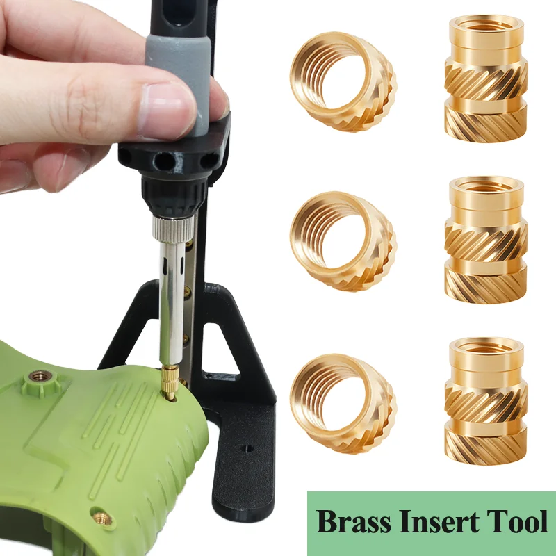 New Heat Threaded Insert 3D Printer Tool Heating Set Manual ...