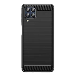 Shockproof Soft Silicone Bumper Case for Samsung Galaxy Phones (Black)