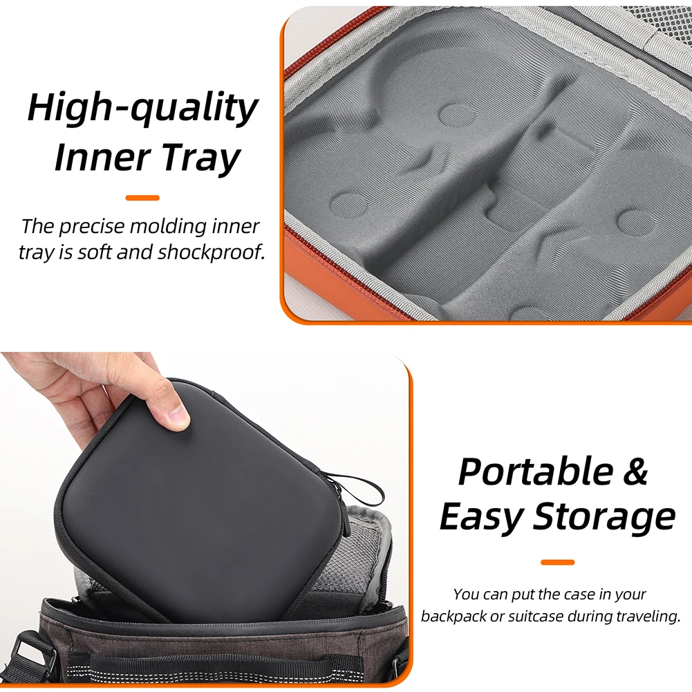 Portable Carrying EVA Case for DJI Neo Drone Hard PU Travel Storage Bag Shockproof Case Waterproof Protector Accessories drone accessories case