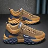 Men's Breathable Low-Top Dad Shoes Spring Autumn Korean Style Running Fashion Sports Shoes Thick Bottom Versatile Casual Sneaker