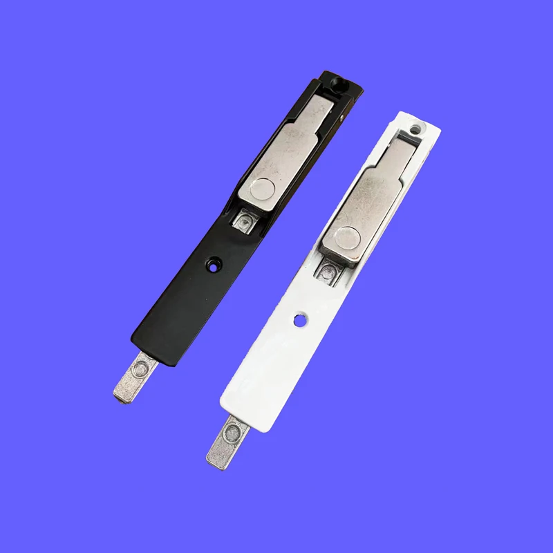 Aluminum Door And Window Lock Buckle Plastic Steel Shield Door Split Type Glass Upper And Lower Concealed Installation Bolt