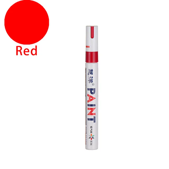 12-Color Waterproof Permanent Paint Marker