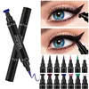 Colorful Eyeliner Stamp Triangle Dual-ended Liquid Eyeliner Waterproof Sweat-proof Quick Dry Eyeliner Makeup Seal Tool Cosmetics 1