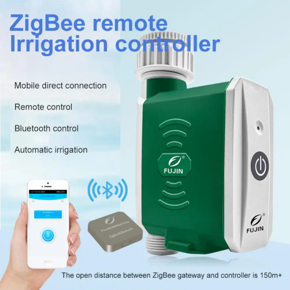 

Tuya Smart Garden Watering Timer Smart Sprinkler Drip Irrigation System Built-in Water Flow Recorder Water Controller