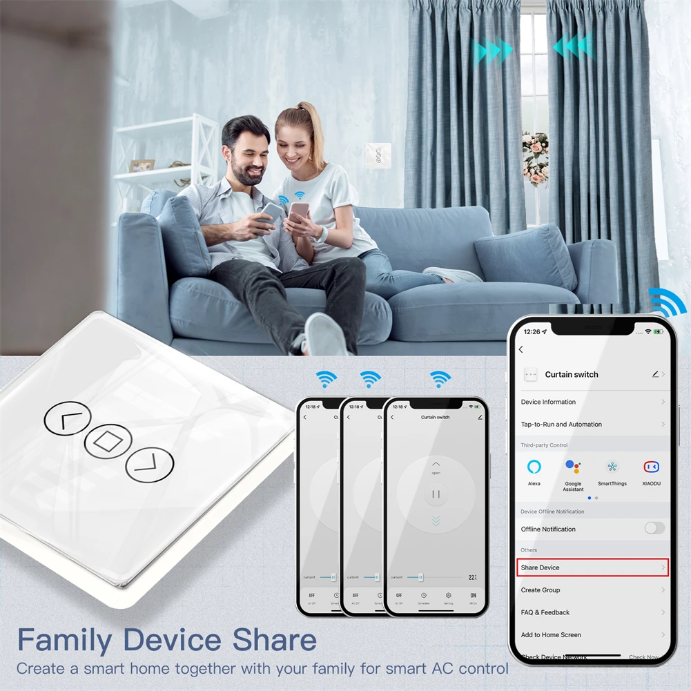 Tuya App, funciona com Alexa, Google Home