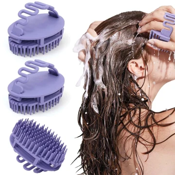 

1 PC Handheld Massage Shampoo Brush Soft Skin Friendly Hair Washing Massager Comb Shower Brush Comb Hair Care Hairdressing Tools