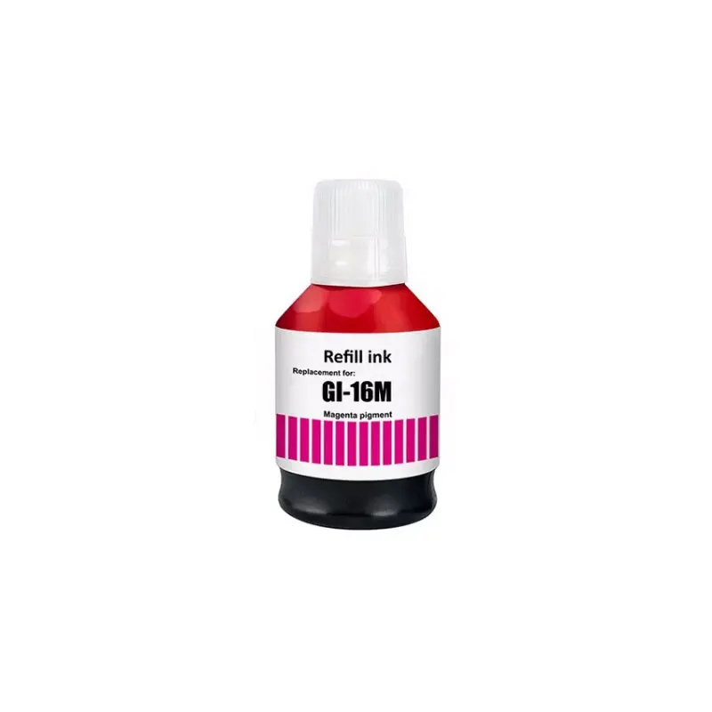 GI-16 Premium Pigment Refill Ink Kit For Canon GI16 GI 16 MAXIFY GX5060 GX6060 GX7060 Printer