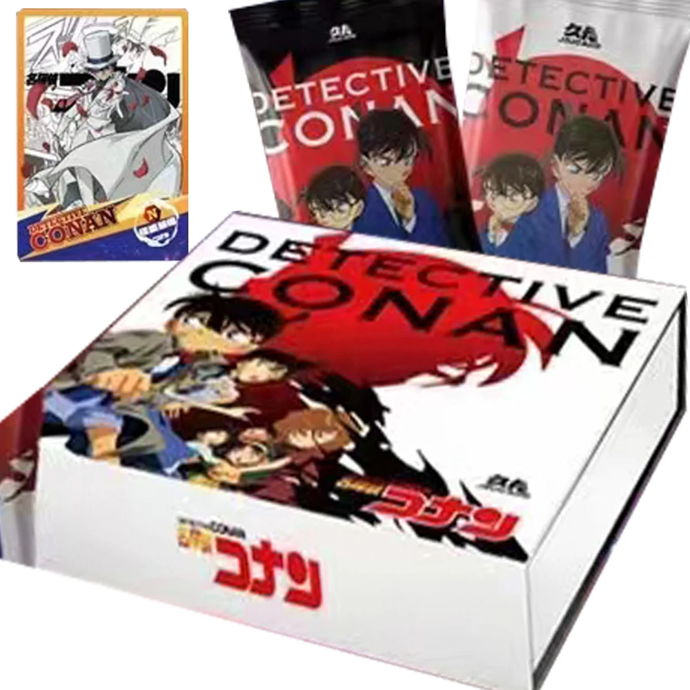 Genuine Detective Conan Collection Cards Kudou Shinichi Special Edition Nostalgic Commemorative Character Portrait Card Kid Gift