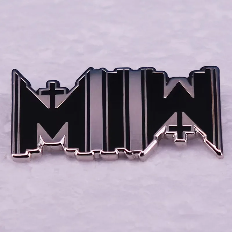 Pop Rock Jewelry Classic Music Band Logo Enamel Pin - Unique Fan Collection Badge Gift Accessories Wholesale