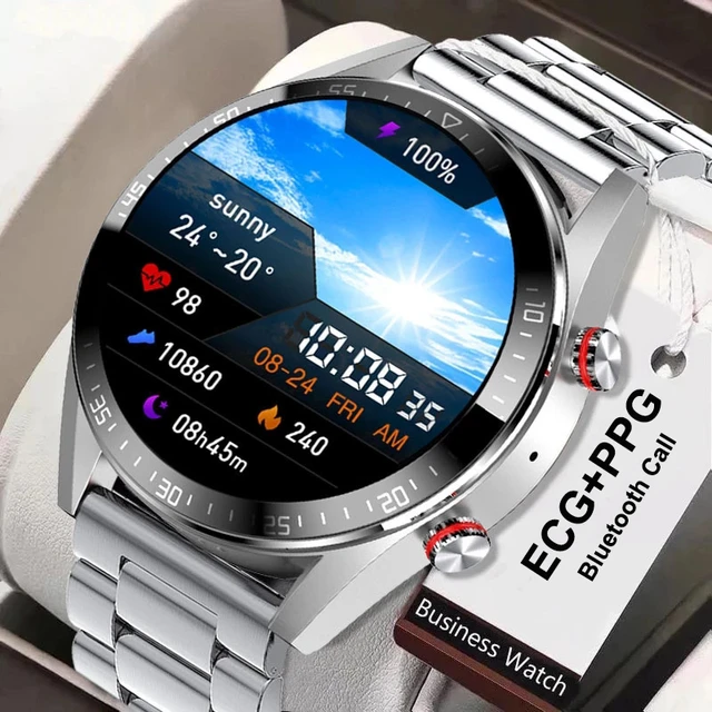 Reloj inteligente de reloj inteligente resistente al agua-Ecg Smartwatch  Men - Aliexpress