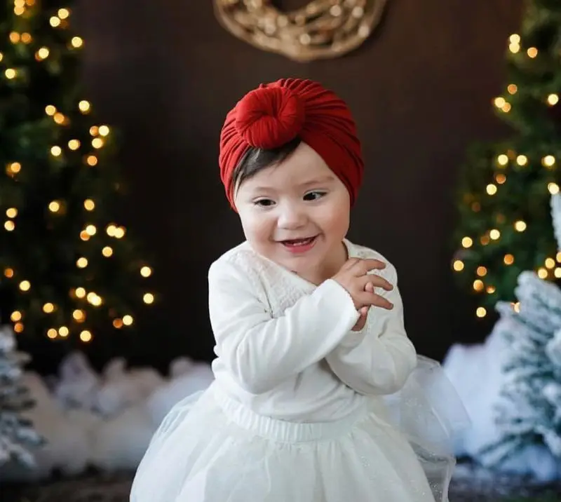 

Детская шапка с индийским узлом, детский головной убор, многофункциональная детская шапка-тюрбан с заячьими ушками, детская