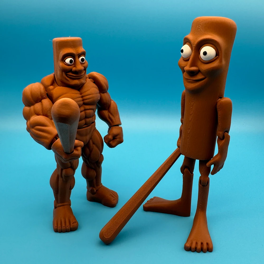 Tung Tung Tung Sahur Anime Figure Ballerina Cappuccino Action