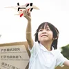 2022 New Remote control airplane fixed wing delta wing glider indoor airplane fall prevention children toy boy airplane model 3