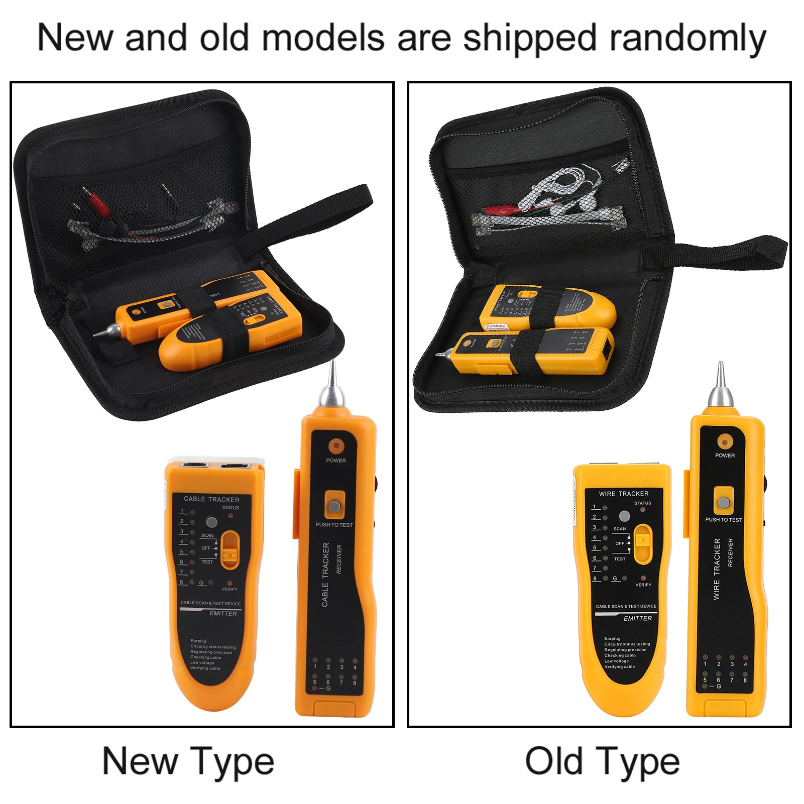 Cable Detector Cable Tester Handheld Rapid LAN Tester Line Finder Wire Diagnose Tool