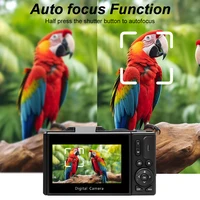 Compact Digital Photography Camera 4K 18X Digital Zoom Vintage Vlog Video Recorder YouTube 180° Flip Screen Selfile WiFi Web Cam - Image 2