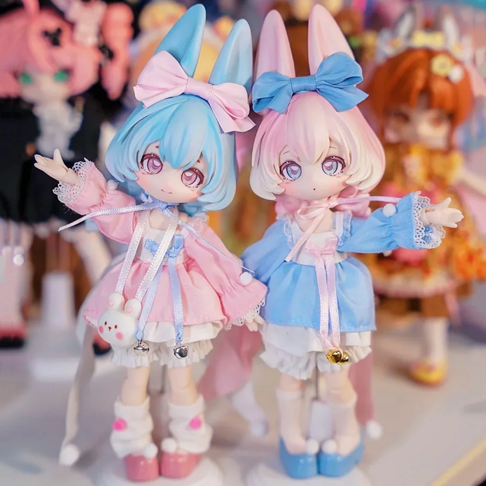 食べられない人形ジャンプ月時間バニーベビーシリーズブラインド