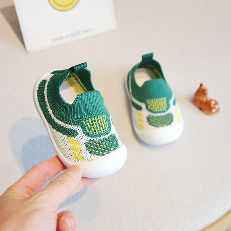 Baby Walking Shoes Soft Bottom Non-slip Baby Shoes Spring and Autumn A Stirrup 1-3 Years Old Children's Shoes and Socks - 4