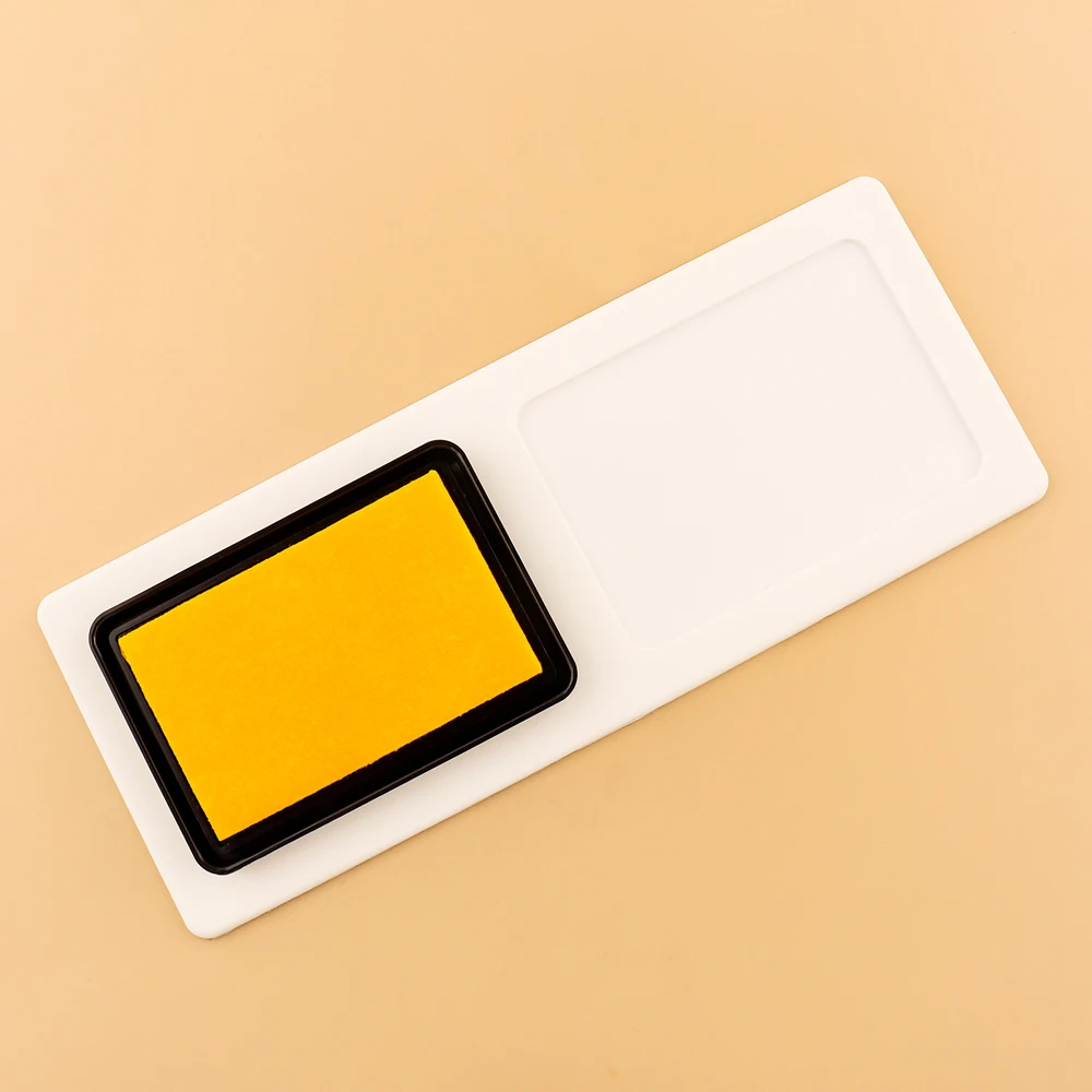 Rectangle/square Inkpad Holder Non-Slip Silicone Ink Pad Holders To Help Ink Pad Stay Put On Smooth Surfaces DIY Craft Mat