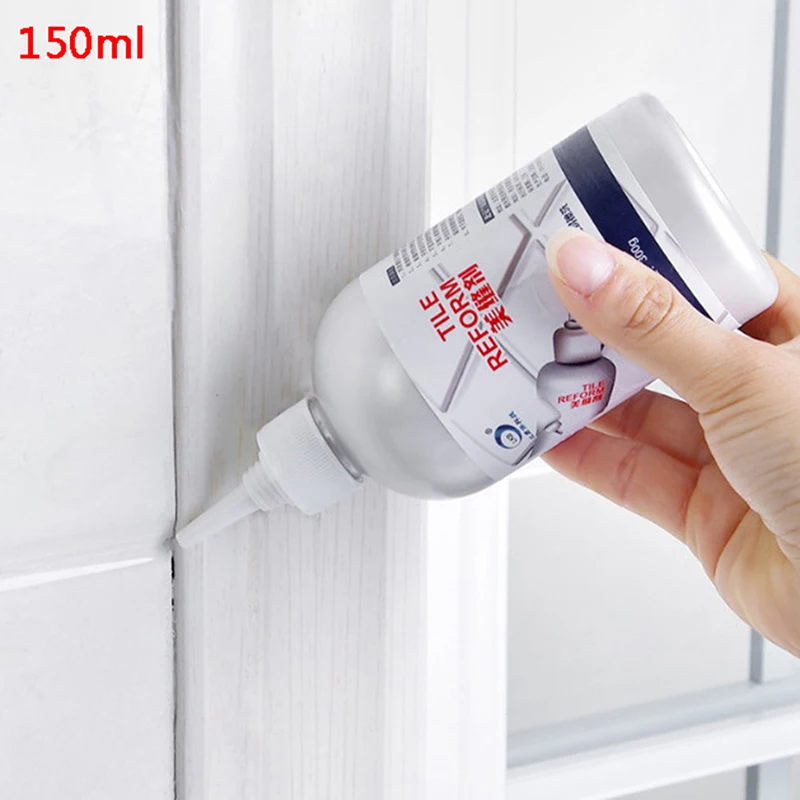 

150ML Tile Gap Refill Agent Tile Reform Coating Mold Cleaner Tile Sealer Repair Glue Waterproof Moldproof Tile Grout For Toilet